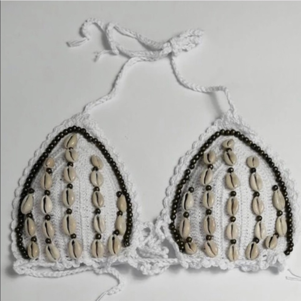 Crochet boho Shell Bikini - Picture 5 of 6
